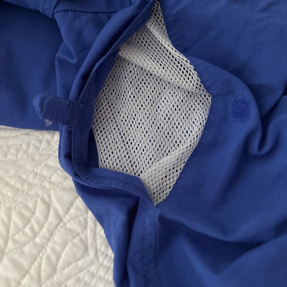 Orvis Men’s Long Sleeve Multi Pockets Fishing Royal Blue Shirt SZ XL - Picture 6 of 14